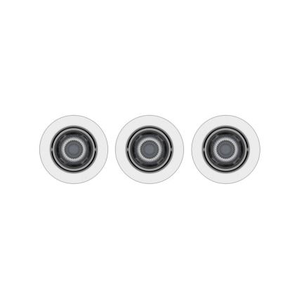 Philips -SET 3xLED Himmennettävä upotettava valo IMPALA Lämmin hehku LED/6W/230V