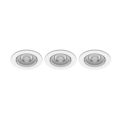 Philips -SET 3xLED Himmennettävä upotettava valo IMPALA Lämmin hehku LED/6W/230V