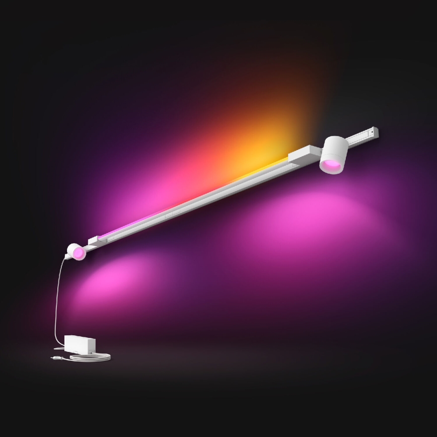 Philips - SADA 3xLED RGB Himmennettävä seinäkohdevalaisin kiskojärjestelmään Hue PERIFO LED/39,9W/230V 2000-6500K