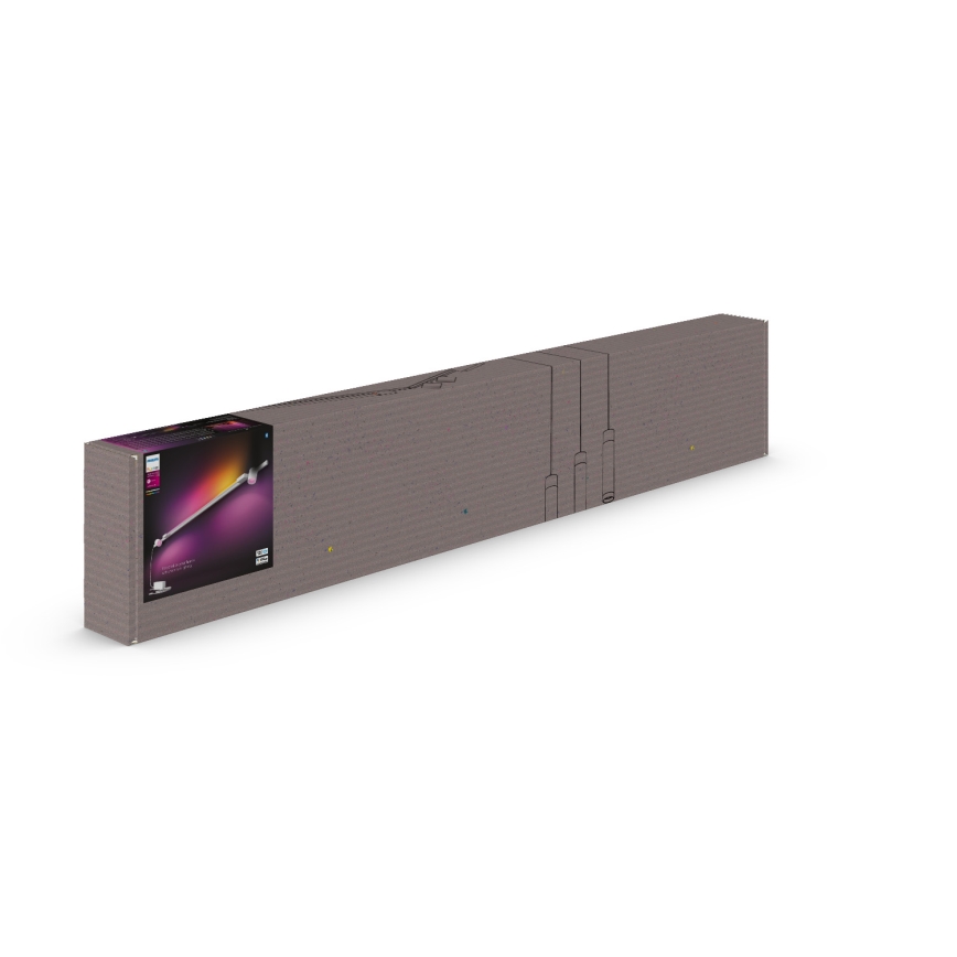 Philips - SADA 3xLED RGB Himmennettävä seinäkohdevalaisin kiskojärjestelmään Hue PERIFO LED/39,9W/230V 2000-6500K