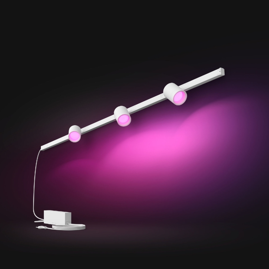 Philips - SET 3x LED RGB Himmennettävä valo kiskojärjestelmään Hue PERIFO LED RGB/15,6W/230V 2000-6500K
