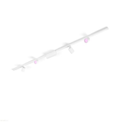 Philips - SET 4xLED RGB Himmennettävä kohdevalo kiskojärjestelmään Hue PERIFO LED RGB/20,8W/230V 2000-6500K
