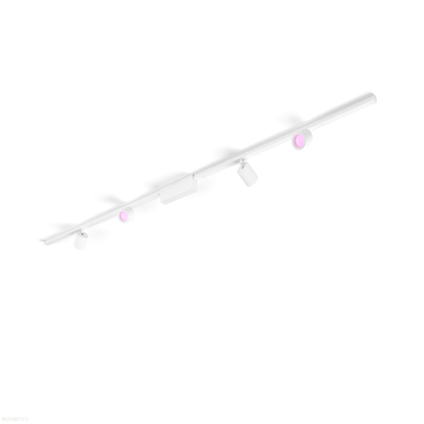 Philips - SET 4xLED RGB Himmennettävä kohdevalo kiskojärjestelmään Hue PERIFO LED RGB/20,8W/230V 2000-6500K