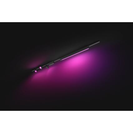 Philips - SET 4x LED RGB Himmennettävä valo kiskojärjestelmään Hue PERIFO LED RGB/44,6W/230V 2000-6500K