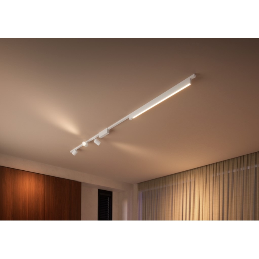 Philips - SET 4x LED RGB Himmennettävä valo kiskojärjestelmään Hue PERIFO LED RGB/44,6W/230V 2000-6500K