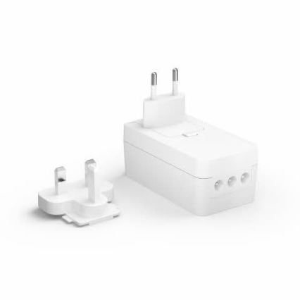 Philips - SETTI 2x LED RGB Himmennettävä pöytävalaisin Hue PLAY LED/6W/230V valkoinen