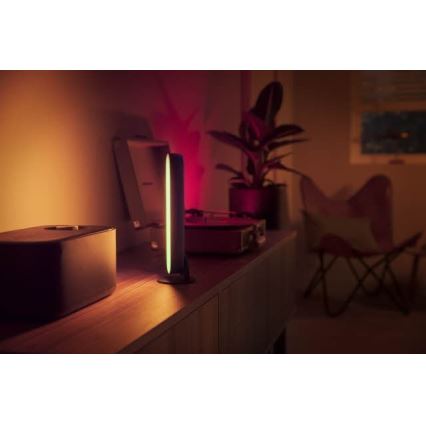 Philips - SETTI 2x LED RGB Himmennettävä pöytävalaisin Hue PLAY DUAL PACK White And Color Ambiance LED/6W/230V