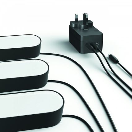 Philips - SETTI 2x LED RGB Himmennettävä pöytävalaisin Hue PLAY DUAL PACK White And Color Ambiance LED/6W/230V