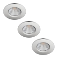 Philips - SETTI 3x Himmennettävä LED-valaisin kylpyhuoneeseen DIVE 1xLED/5,5W/230V IP65