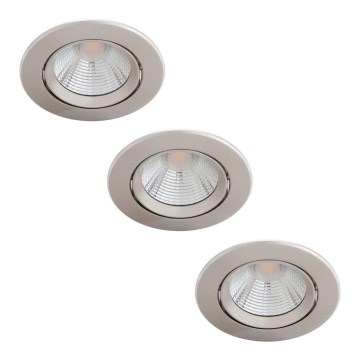 Philips - SETTI 3x Himmennettävä upotettava LED-kattovalaisin LED/5,5W/230V 2700K
