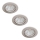 Philips - SETTI 3x Himmennettävä upotettava LED-kattovalaisin LED/5,5W/230V 2700K