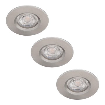 Philips - SETTI 3x LED Himmennettävä kylpyhuoneen valo LED/5W/230V 2,700K IP65