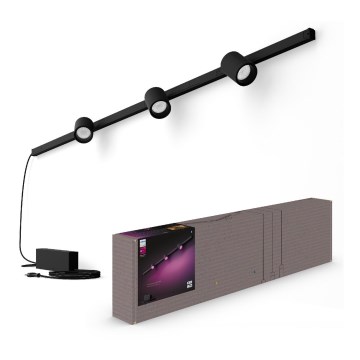 Philips - SETTI 3x LED RGB Himmennettävä valo kiskojärjestelmään Hue PERIFO LED RGB/15,6W/230V 2000-6500K