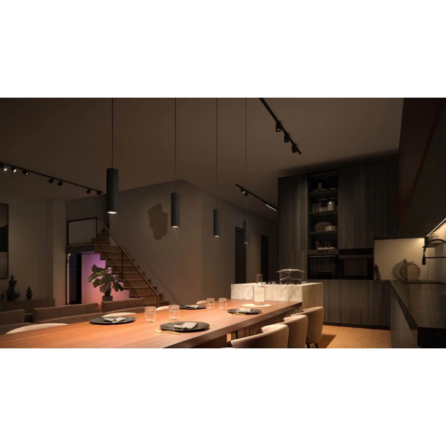 Philips - SETTI 3x LED RGBW Himmennettävä kattokruuu johdossa kiskojärjestelmään Hue PERIFO LED/15,6W/230V 2000-6500K