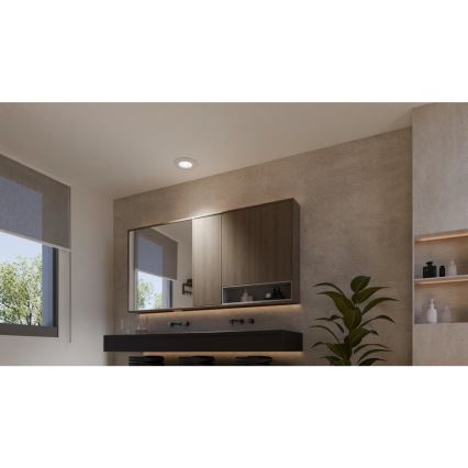 Philips - SETTI 3x LED RGBW Himmennettävä kylpyhuoneen kattovalaisin Hue SLIM LED/8,3W/230V IP44 2000-6500K