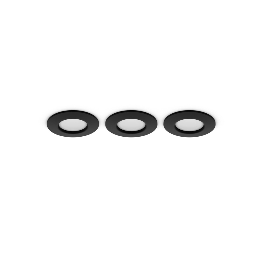 Philips - SETTI 3x LED RGBW Himmennettävä kylpyhuoneen kattovalaisin Hue SLIM LED/8,3W/230V IP44 2000-6500K