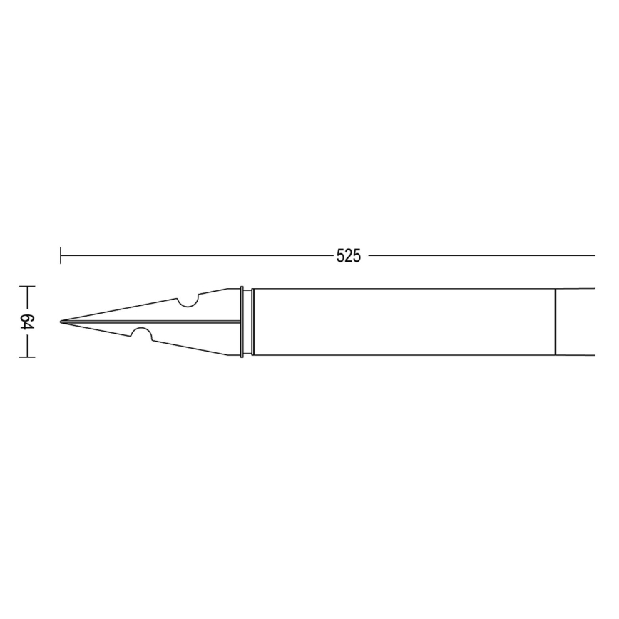 Philips - SETTI 3x LED-ulkolamppu PUREX LED/1,5W/24/230V IP44