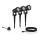 Philips - SETTI 3x LED-ulkovalaisin CASPER LED/1,5W/24/230V IP44