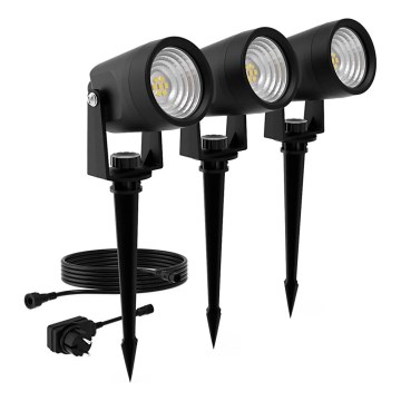 Philips - SETTI 3x LED-ulkovalo GARDENLINK REUEL LED/1,5W/230V 2700K IP44