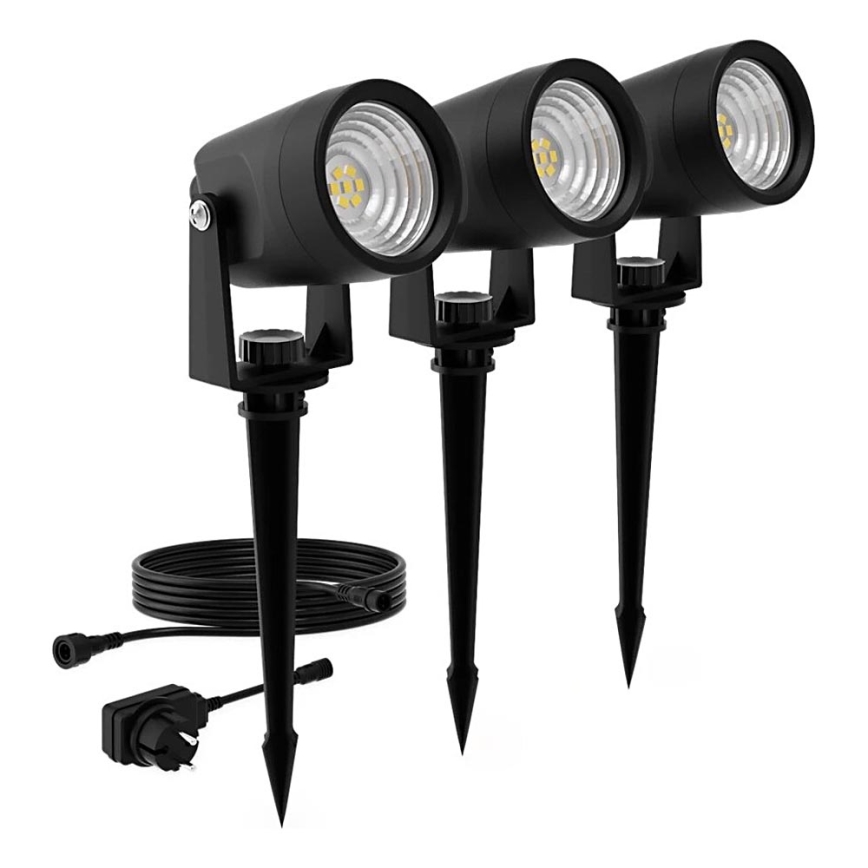 Philips - SETTI 3x LED-ulkovalo GARDENLINK REUEL LED/1,5W/230V 2700K IP44