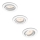 Philips - SETTI 3x Upotettu valo 1xGU10/5,5W/230V