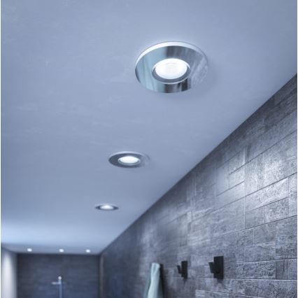 Philips - SETTI 3x LED Himmennettävä upotettu kylpyhuonevalaisin Hue ADORE BATHROOM 1xGU10/4,2W/230V 2200-6500K IP44