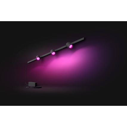 Philips - SETTI 3x LED RGB Himmennettävä valo kiskojärjestelmään Hue PERIFO LED RGB/15,6W/230V 2000-6500K