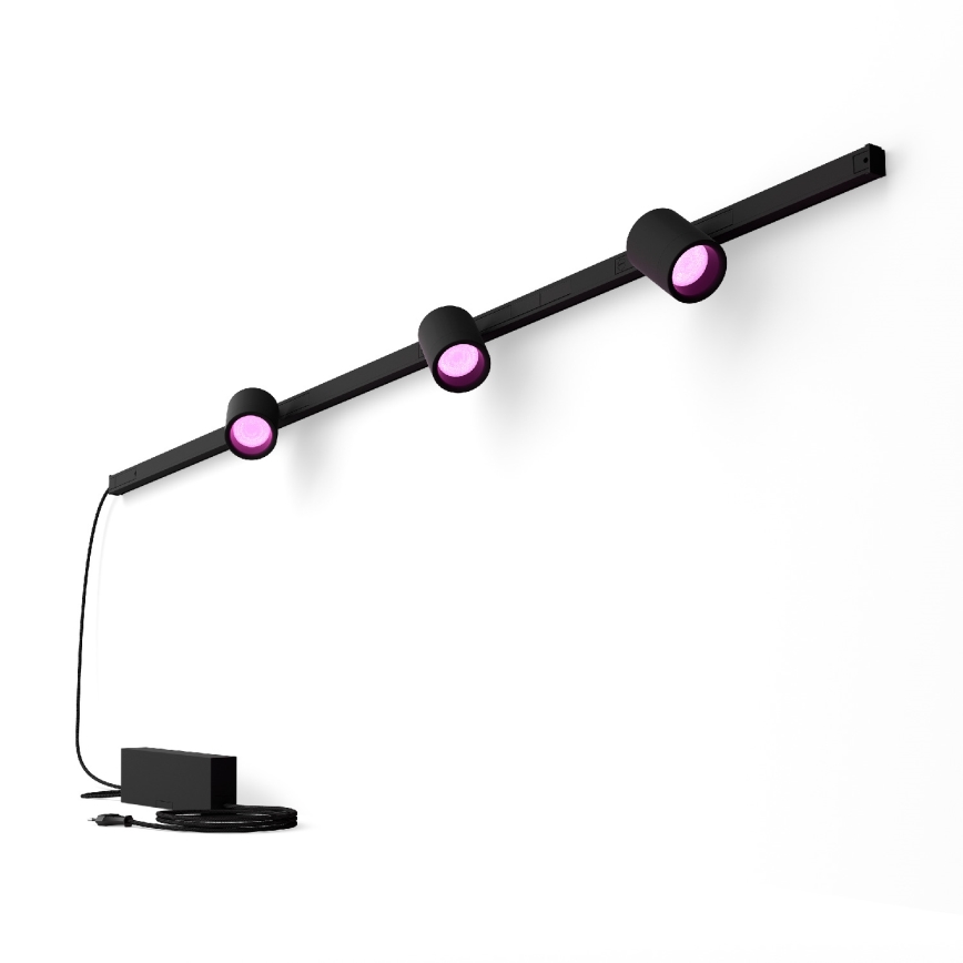 Philips - SETTI 3x LED RGB Himmennettävä valo kiskojärjestelmään Hue PERIFO LED RGB/15,6W/230V 2000-6500K