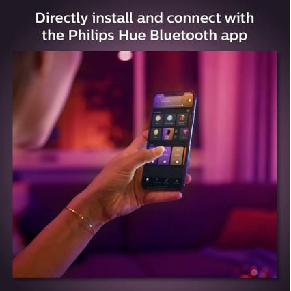 Philips  - SETTI 4xLED RGB Himmennettävä kohdevalo kiskojärjestelmään Hue PERIFO LED/20,8W/230V 2000-6500K