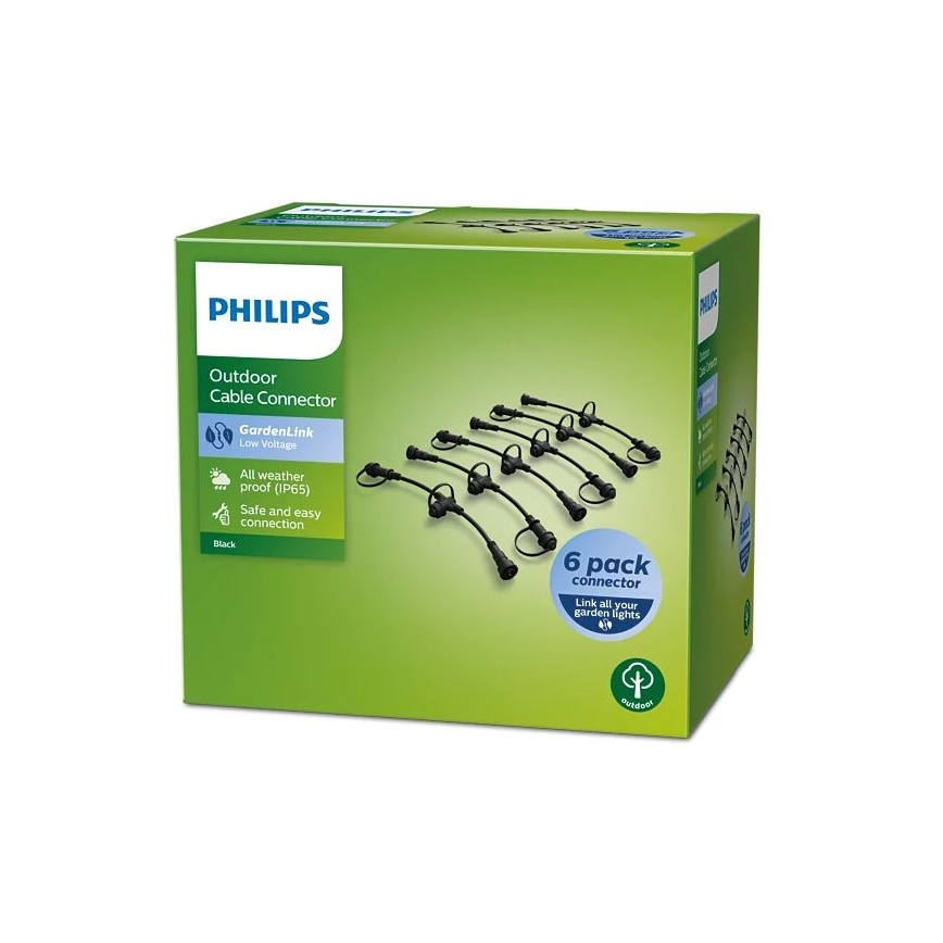 Philips - SETTI 6x Kaapeliliitin IP65