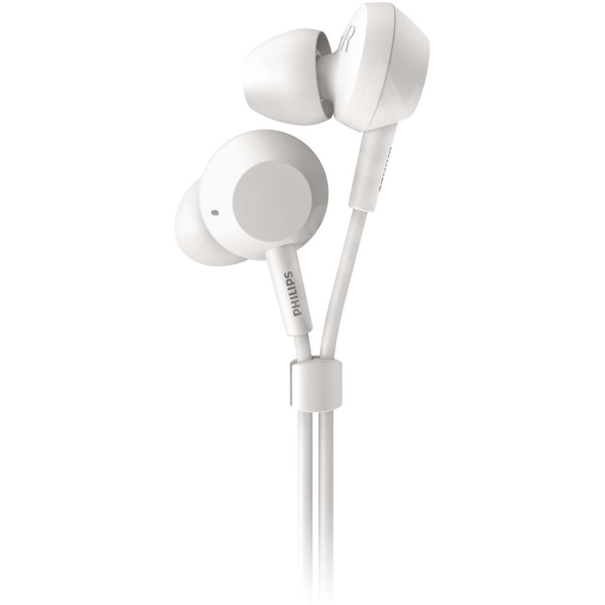 Philips TAE4105WT/00 - Kuulokkeet mikrofonilla JACK 3,5 mm valkoinen