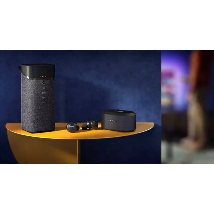 Philips TAT8505BK/00 - Langattomat kuulokkeet IPX4 2x 55 mAh + 560 mAh musta