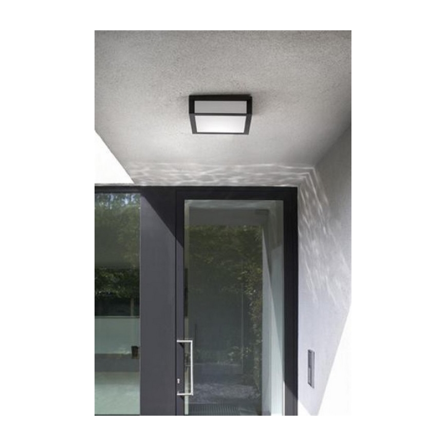 Philips - Ulkokattovalo SKIES 2xE27/14W/230V IP44 antrasiitti