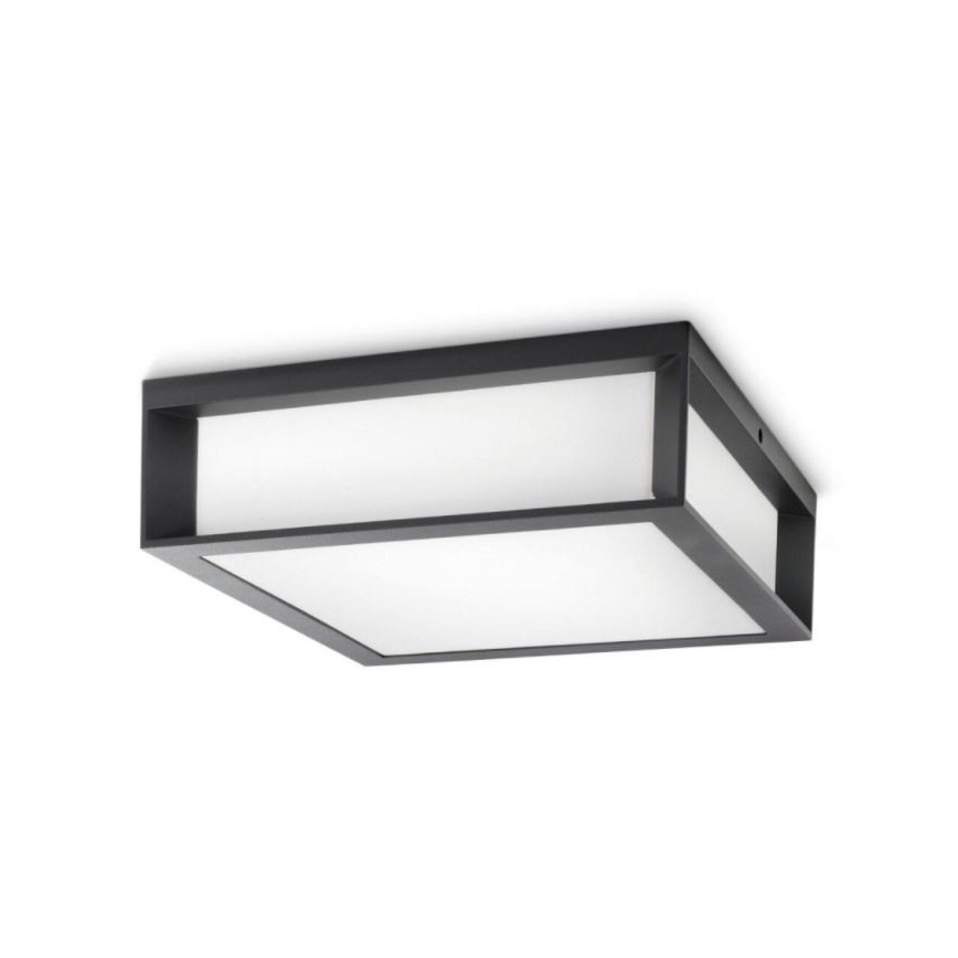 Philips - Ulkokattovalo SKIES 2xE27/14W/230V IP44 antrasiitti