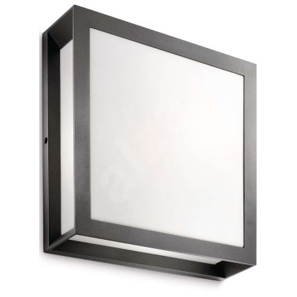 Philips - Ulkokattovalo SKIES 2xE27/14W/230V IP44 antrasiitti