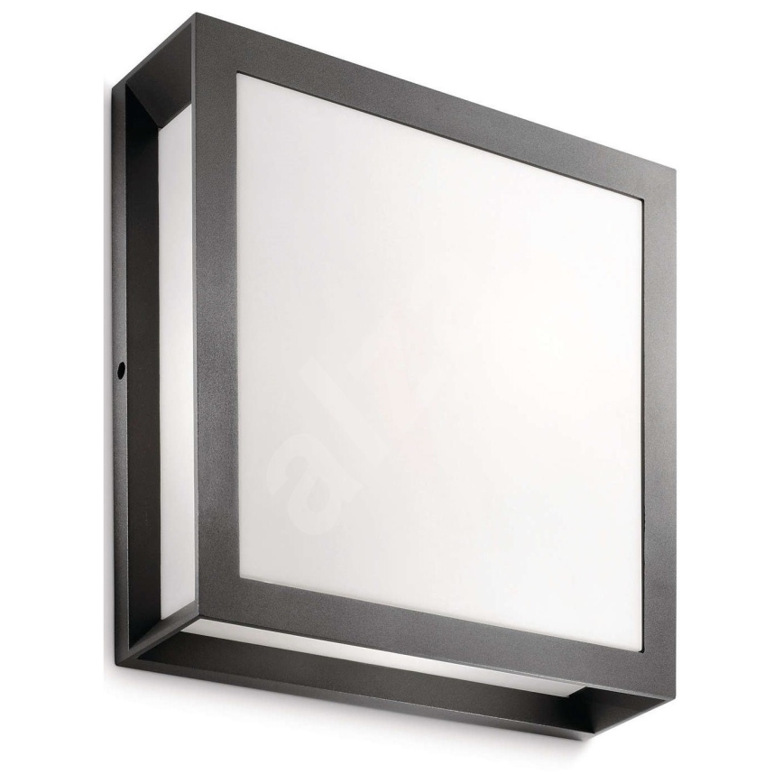 Philips - Ulkokattovalo SKIES 2xE27/14W/230V IP44 antrasiitti