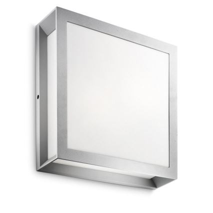 Philips - Ulkokattovalo 2xE27/14W/230V IP44 harmaa