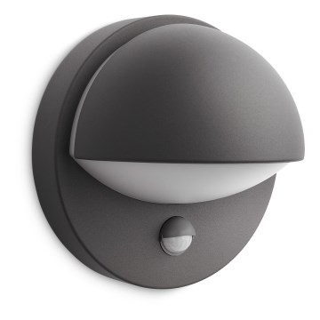 Philips - Ulkoseinävalaisin anturilla JUNE 1xE27/12W/230V IP44
