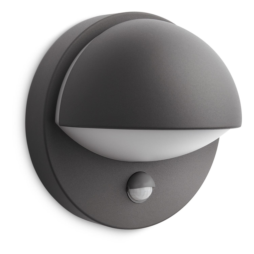 Philips - Ulkoseinävalaisin anturilla JUNE 1xE27/12W/230V IP44