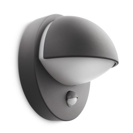 Philips - Ulkoseinävalaisin anturilla JUNE 1xE27/12W/230V IP44