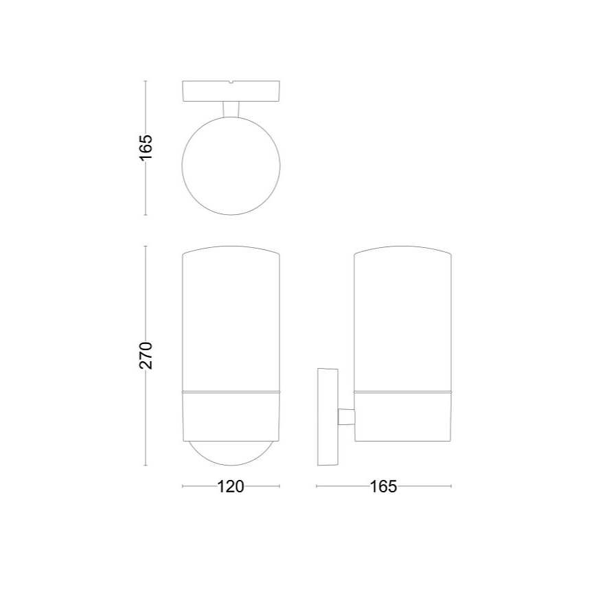 Philips - Ulkoseinävalaisin FLAREON 1xE27/25W/230V IP44