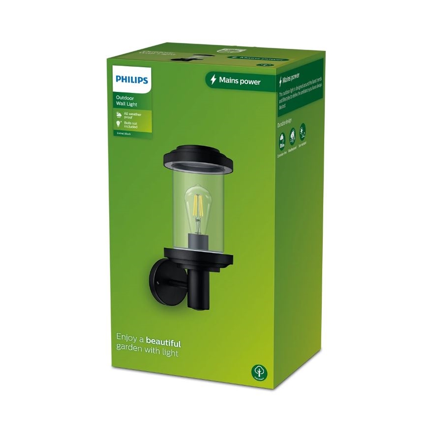 Philips - Ulkoseinävalaisin LISTRA 1xE27/25W/230V IP44