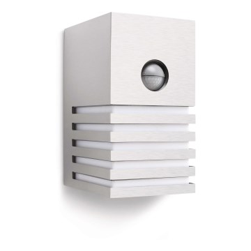 Philips - Ulkoseinävalaisin sensorilla E27/20W IP44