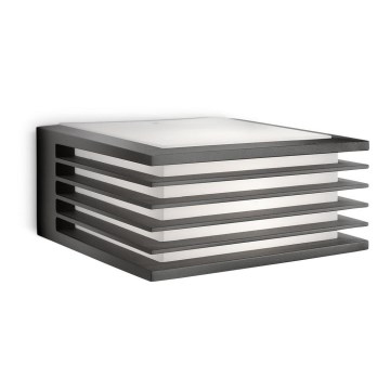 Philips - Ulkoseinävalo 1xE27/15W/230V IP44 antrasiitti