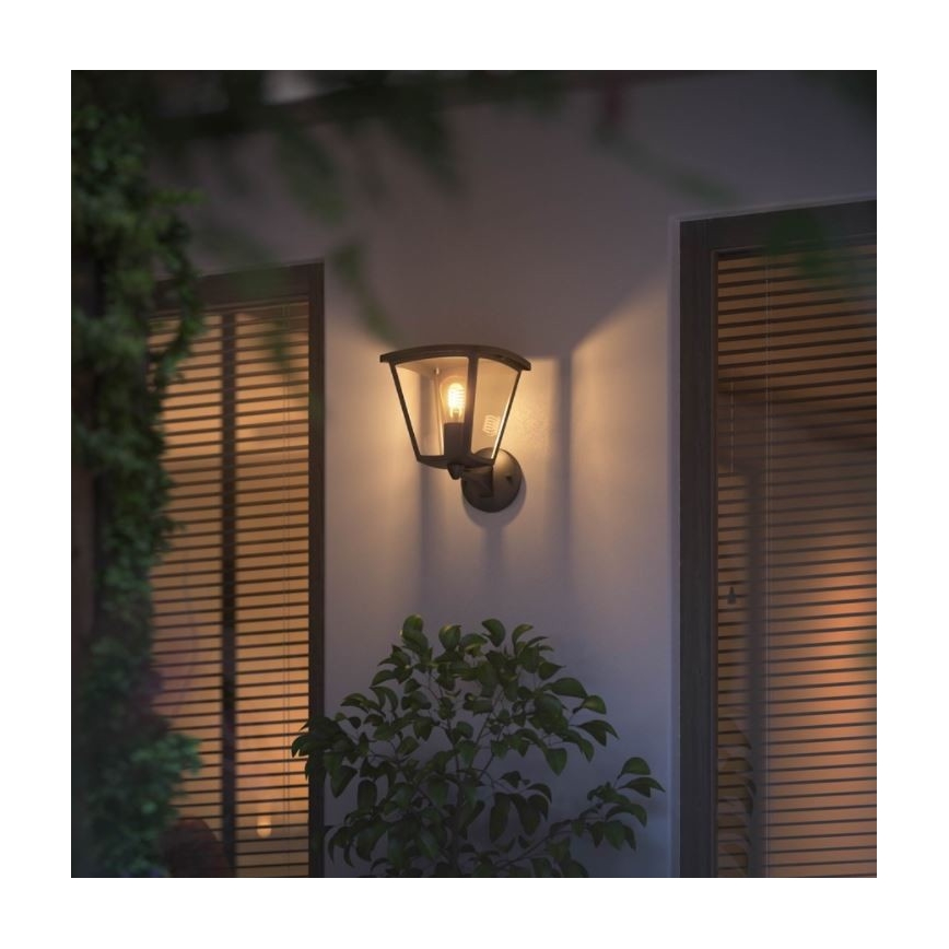 Philips - Himmennettävä ulkoseinävalo Hue INARA 1xE27/7W/230V Wi-Fi IP44