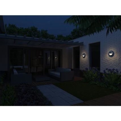 Philips - Ulkoseinävalo JUNE 1xE27/12W/230V IP44