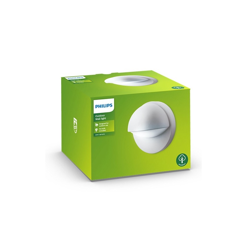 Philips - Ulkoseinävalo JUNE 1xE27/12W/230V IP44