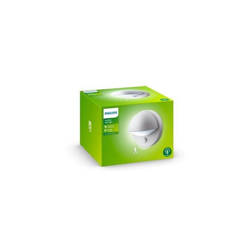 Philips - Ulkoseinävalo sensorilla JUNE 1xE27/12W/230V IP44