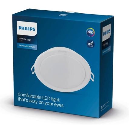 Philips - Upotettu valo MESON LED/12,5W/230V 6500K