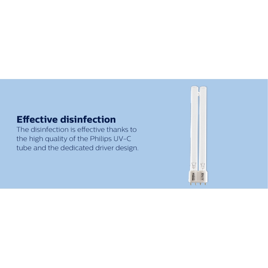 Philips - Desinfioiva germisidinen lamppu UV-C-anturin kanssa/24W/230V
